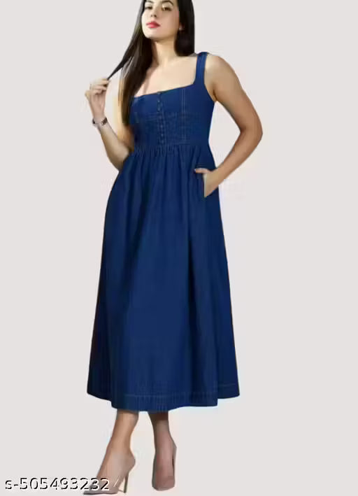 Woman Denim Dress